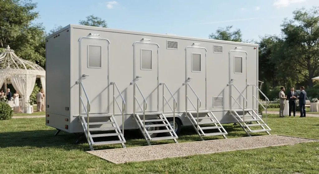 4 Stall Restroom Trailer in Vista, CA